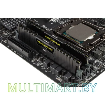 Оперативная память Corsair Vengeance LPX 2x32GB DDR4 PC4-25600 (CMK64GX4M2E3200C16) картинка 3